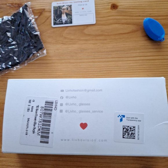 Livho Blue Light Blocking Eyeglass 2 pair - Picture 5 of 5